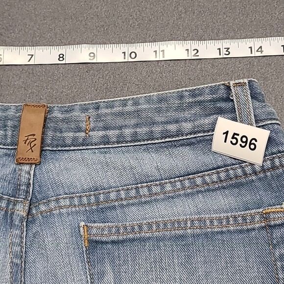 FRX Clothing Womens Jeans‎ 29 Light Blue Faded Slim Boot - Picture 9 of 9